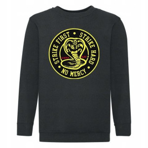 BLUZA Czarna Dziecięca COBRA KAI Karate KID 152 cm