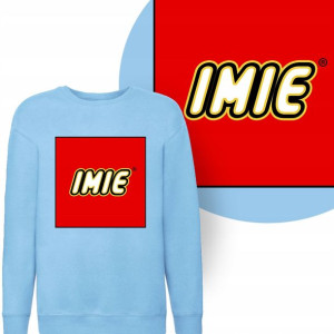 BLUZA Dziecięca LEGO Twoje IMIĘ WZORY MIX - 164 cm