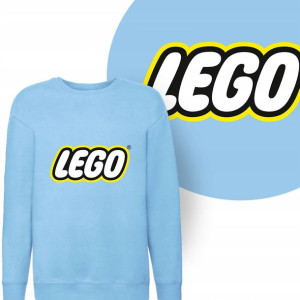 BLUZA Dziecięca LEGO Twoje IMIĘ WZORY MIX - 164 cm