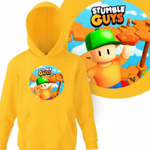 Dziecięca Bluza Z Kapturem Stumble Guys - 152 Cm