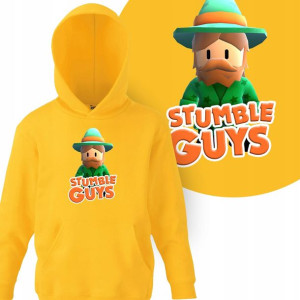 Dziecięca Bluza Z Kapturem Stumble Guys - 152 Cm