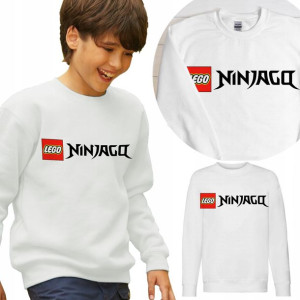 BLUZA Dziecięca LEGO Własne IMIĘ WZORY - 116 cm