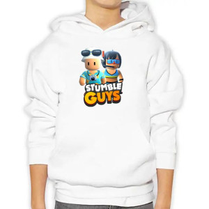 Dziecięca Bluza Z Kapturem Stumble Guys - 152 Cm