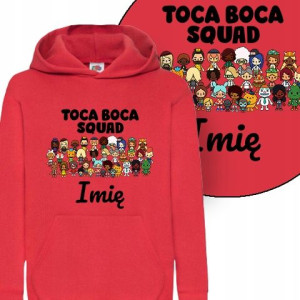 Dziecięca Bluza Z Kapturem Toca Boca Imię - 164 Cm