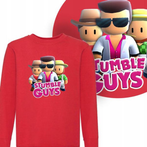 BLUZA Dziecięca STUMBLE GUYS Wiele WZORÓW - 152 cm