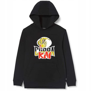 BLUZA z Kapturem Dziecięca COBRA KAI Wzory - 164cm