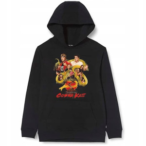 BLUZA z Kapturem Dziecięca COBRA KAI Wzory - 164cm
