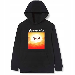 BLUZA z Kapturem Dziecięca COBRA KAI Wzory - 164cm