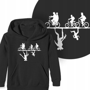 BLUZA z Kapturem Dziecięca STRANGER THINGS - 152cm