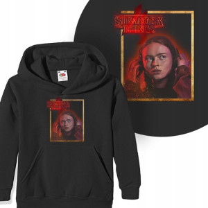 BLUZA z Kapturem Dziecięca STRANGER THINGS - 164cm
