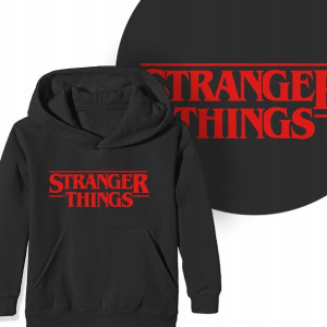 BLUZA z Kapturem Dziecięca STRANGER THINGS - 164cm
