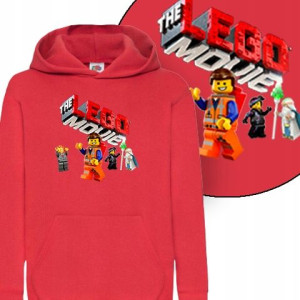 DZIECIĘCA BLUZA Kaptur Imię LEGO Wzory - 152 cm