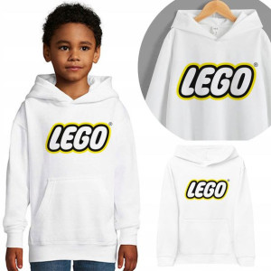 DZIECIĘCA BLUZA Kaptur LEGO Imię Wzory- 164 cm