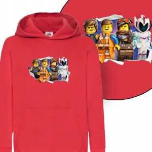 Dziecięca Bluza Z Kapturem Lego Imię Mix - 152 Cm