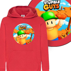 Dziecięca Bluza Z Kapturem Stumble Guys - 116 Cm