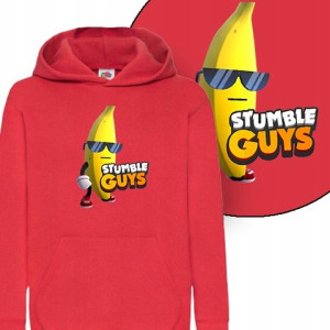 Dziecięca Bluza Z Kapturem Stumble Guys - 116 Cm
