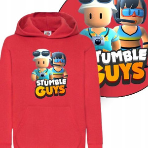 Dziecięca Bluza Z Kapturem Stumble Guys - 116 Cm