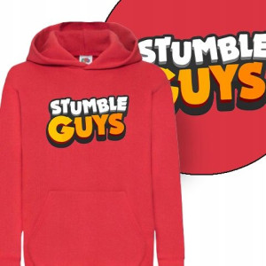 Dziecięca Bluza Z Kapturem Stumble Guys - 128 Cm
