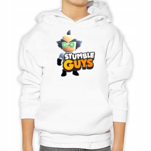 Dziecięca Bluza Z Kapturem Stumble Guys - 128 Cm