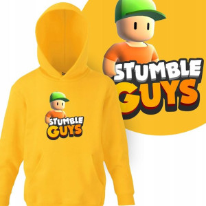 Dziecięca Bluza Z Kapturem Stumble Guys - 140 Cm