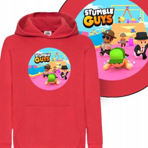 Dziecięca Bluza Z Kapturem Stumble Guys - 140 Cm