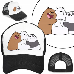 CZAPKA z DASZKIEM dla DZIECI MISIE Wiele Wzorów