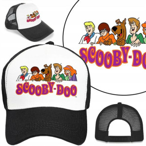 CZAPKA z DASZKIEM dla DZIECI SCOOBY DOO Wzory MiX