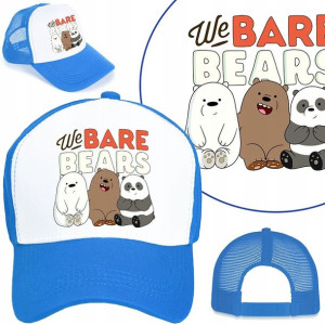 CZAPKA z DASZKIEM dla DZIECI We Bare BEARS Wzory
