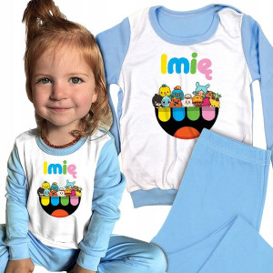 PIŻAMA Dziecięca TOCA Life WORLD Imię MiX - 92 cm