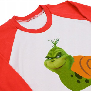 PIŻAMA KOMPLET GRINCH Świąteczne WZORY - 146 cm