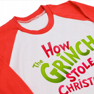 PIŻAMA KOMPLET GRINCH Świąteczne WZORY - 158 cm