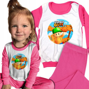 PIŻAMA Komplet STUMBLE GUYS Wiele WZORÓW - 134 cm