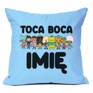 PODUSZKA 40x40 Gracza TOCA BOCA Własne IMIĘ Wzory