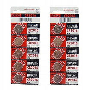 Bateria litowa MAXELL CR 2016 3V 80 mAh JAPOŃSKA 10 SZTUK