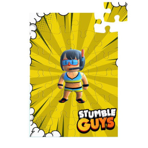 PUZZLE 24 Sztuk Prezent STUMBLE GUYS Wiele Wzorów