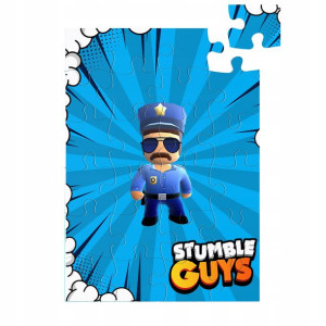 PUZZLE 24 Sztuk Prezent STUMBLE GUYS Wiele Wzorów
