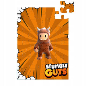 PUZZLE 24 Sztuk Prezent STUMBLE GUYS Wiele Wzorów