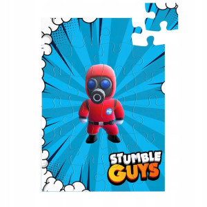 PUZZLE 24 Sztuk Prezent STUMBLE GUYS Wiele Wzorów