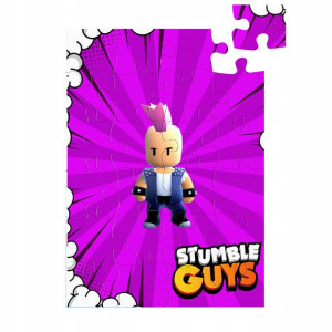 PUZZLE 24 Sztuk Prezent STUMBLE GUYS Wiele Wzorów