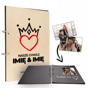 ALBUM na ZDJĘCIA na WALENTYNKI Personalizowany MiX