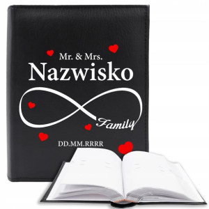 ALBUM na ZDJĘCIA Prezent WALENTYNKI Wzory IMIĘ MiX