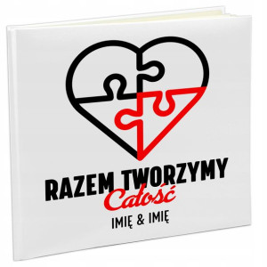 ALBUM Prezent na WALENTYNKI Własne IMIONA Wzory