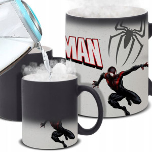 Kubek Magiczny Magic Mug Spiderman Różne Wzory