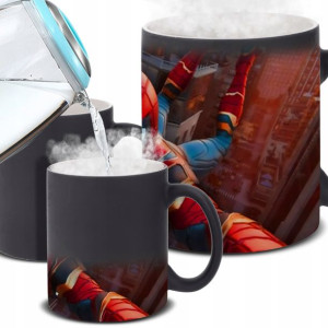 Kubek Magiczny Magic Mug Spiderman Różne Wzory