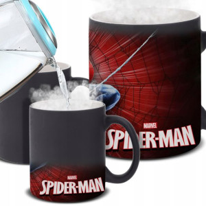 Kubek Magiczny Magic Mug Spiderman Różne Wzory