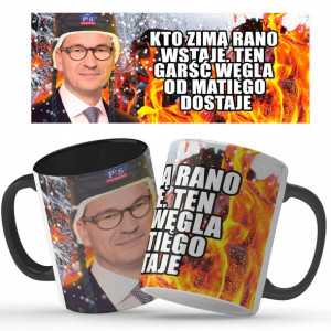 Kubek Prezesa PREZENT PIS Morawiecki DUŻO WZORÓW