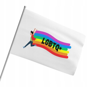 Flaga 80x50 Tęczowa Lgbt Pride Dużo Wzorów