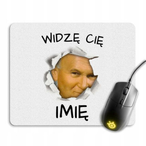 PODKŁADKA pod MYSZ dla Gracza PAPIEŻ JAN PAWEŁ II