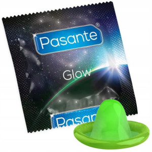 Pasante Glow Prezerwatywy Świecące W Ciemności X1