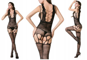 Bodystocking Siateczka, Erotyczna Bielizna 1394013